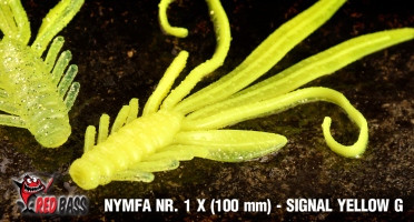 Nymfa REDBASS Nr. 1 X - 100 mm - 5 pcs