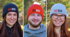 Winter knitted beanie REDBASS Classic