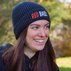 Winter knitted beanie REDBASS Classic