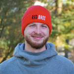 Winter knitted beanie REDBASS Classic
