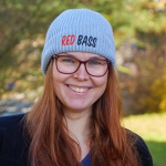 Winter knitted beanie REDBASS Classic