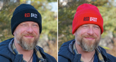 Winter knitted beanie REDBASS Exclusive