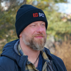 Winter knitted beanie REDBASS Exclusive