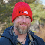 Winter knitted beanie REDBASS Exclusive