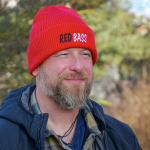 Winter knitted beanie REDBASS Exclusive
