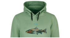 Hoodie DAIWA D-VEC Trout - green