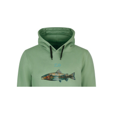Hoodie DAIWA D-VEC Trout - green