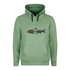 Hoodie DAIWA D-VEC Trout - green Hoodie DAIWA D-VEC Trout - green