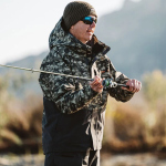 Jacket Gore-Tex® GRUNDÉNS Downrigger - Camo Green/Anchor