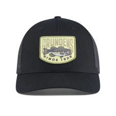 Cap GRUNDÉNS Bass Patch Trucker - Black