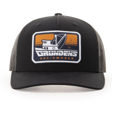 Cap GRUNDÉNS Commercial Boat Trucker - Black
