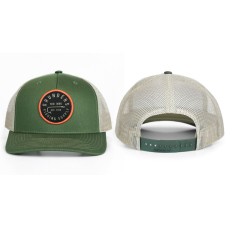 Cap GRUNDÉNS Hook Trucker FP - Army Olive/Tan 