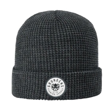 Winter hat GRUNDÉNS Kracken Waffle Beanie - Heather Charcoal