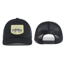 Cap GRUNDÉNS Bass Patch Trucker - Black