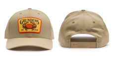 Cap GRUNDÉNS Eat Crab Trucker - Khaki / White