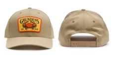 Cap GRUNDÉNS Eat Crab Trucker - Khaki / White