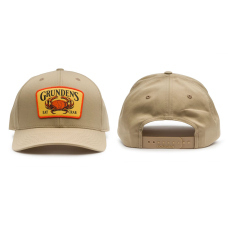 Cap GRUNDÉNS Eat Crab Trucker - Khaki / White