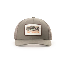 Cap GRUNDÉNS Off to the Races Trucker - Loden