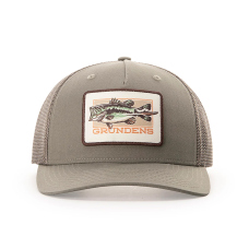 Cap GRUNDÉNS Off to the Races Trucker - Loden