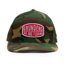 Cap GRUNDÉNS We Are Fishing Camo Trucker - Camo
