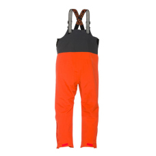 Pants GRUNDÉNS Full Share Bib - Orange/Grey