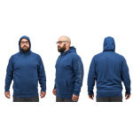 Hoodie GRUNDÉNS Dillingham Tech - Blue Abyss