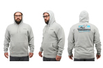 Hoodie GRUNDÉNS Displacement DWR Commercial Boat - Athletic Heather