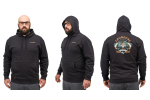 Hoodie GRUNDÉNS Displacement DWR Tuna Tattoo - Black