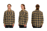 Shirt GRUNDÉNS Kodiak Insulated - Antique Bronze Plaid 