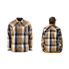 Lined Shacket GRUNDÉNS Bankside – Freestone Plaid