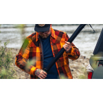 Lined Shacket GRUNDÉNS Bankside – Lobster Plaid