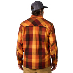 Lined Shacket GRUNDÉNS Bankside – Lobster Plaid