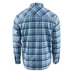 Flannel Shirt GRUNDÉNS Dungeness Seawool - Captains Blue