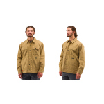 Lined Shacket GRUNDÉNS Jetty - Antique Bronze
