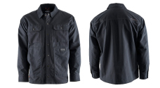 Lined Shacket GRUNDÉNS Jetty - Black