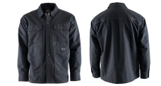 Lined Shacket GRUNDÉNS Jetty - Black