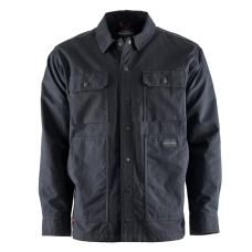 Lined Shacket GRUNDÉNS Jetty - Black