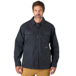 Lined Shacket GRUNDÉNS Jetty - Black