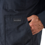 Lined Shacket GRUNDÉNS Jetty - Black