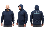 Hoodie GRUNDÉNS Logo Boat - Dark Navy