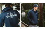 Hoodie GRUNDÉNS Logo Boat - Dark Navy