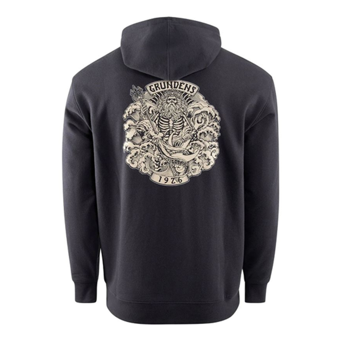 Hoodie GRUNDÉNS Aegir - Black Hoodie GRUNDÉNS Aegir - Black