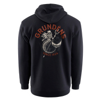 Hoodie GRUNDÉNS Displacement DWR Dead Reckoning - Black