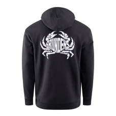 Hoodie GRUNDÉNS Eat Your Words DWR HD - Black Crab