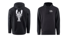 Hoodie GRUNDÉNS Eat Your Words DWR HD - Black Lobster