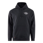 Hoodie GRUNDÉNS Eat Your Words DWR HD - Black Salmon