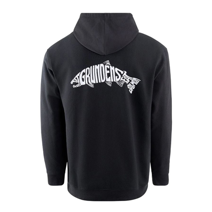 Hoodie GRUNDÉNS Eat Your Words DWR HD - Black Salmon Hoodie GRUNDÉNS Eat Your Words DWR HD - Black Salmon