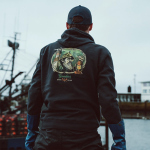 Hoodie GRUNDÉNS Dark Seas X - Watchman