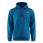 Hoodie GRUNDÉNS Displacement DWR Logo Anchor - Navy Heather