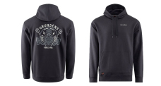 Hoodie GRUNDÉNS Sentinel of the Seas - Black
